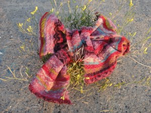 Farbenfroher Schal von Butapana